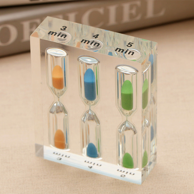 3-in-1 Acrylic Sand Timer