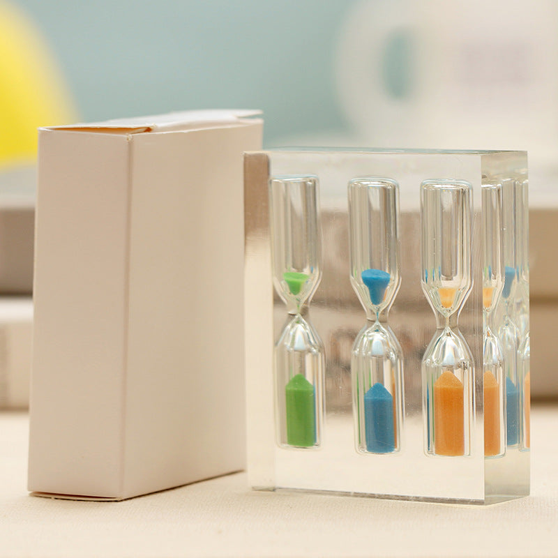 3-in-1 Acrylic Sand Timer