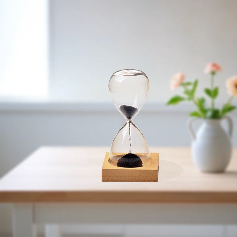 Magnetic Iron Sand Hourglass