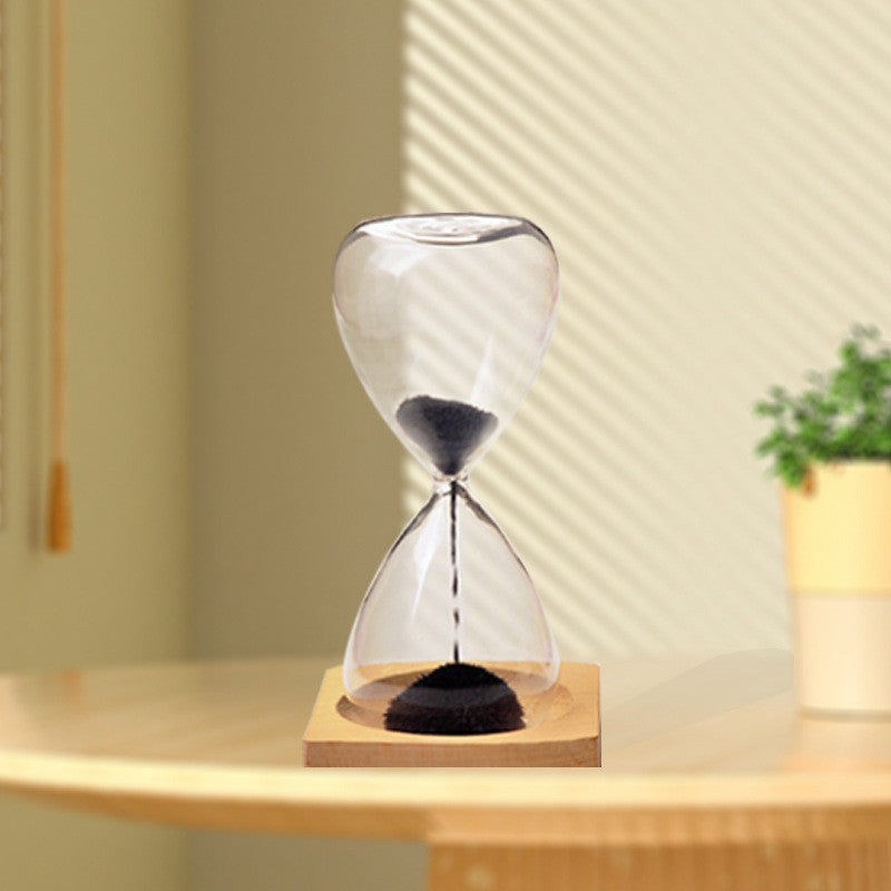 Magnetic Iron Sand Hourglass