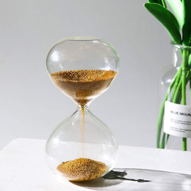 Geometric Glass Sand Timer