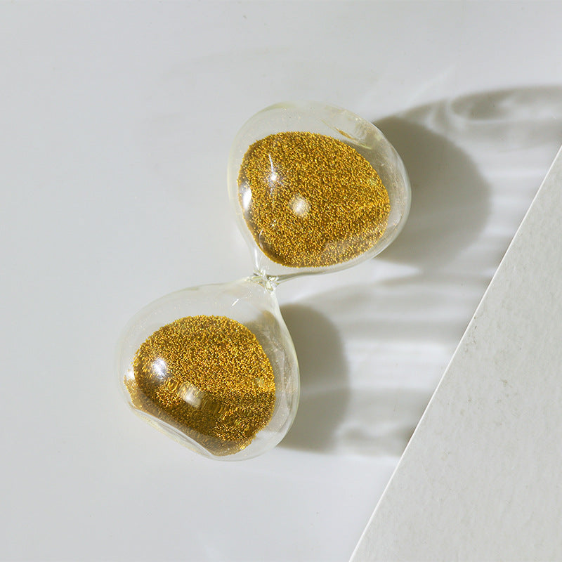 Geometric Glass Sand Timer