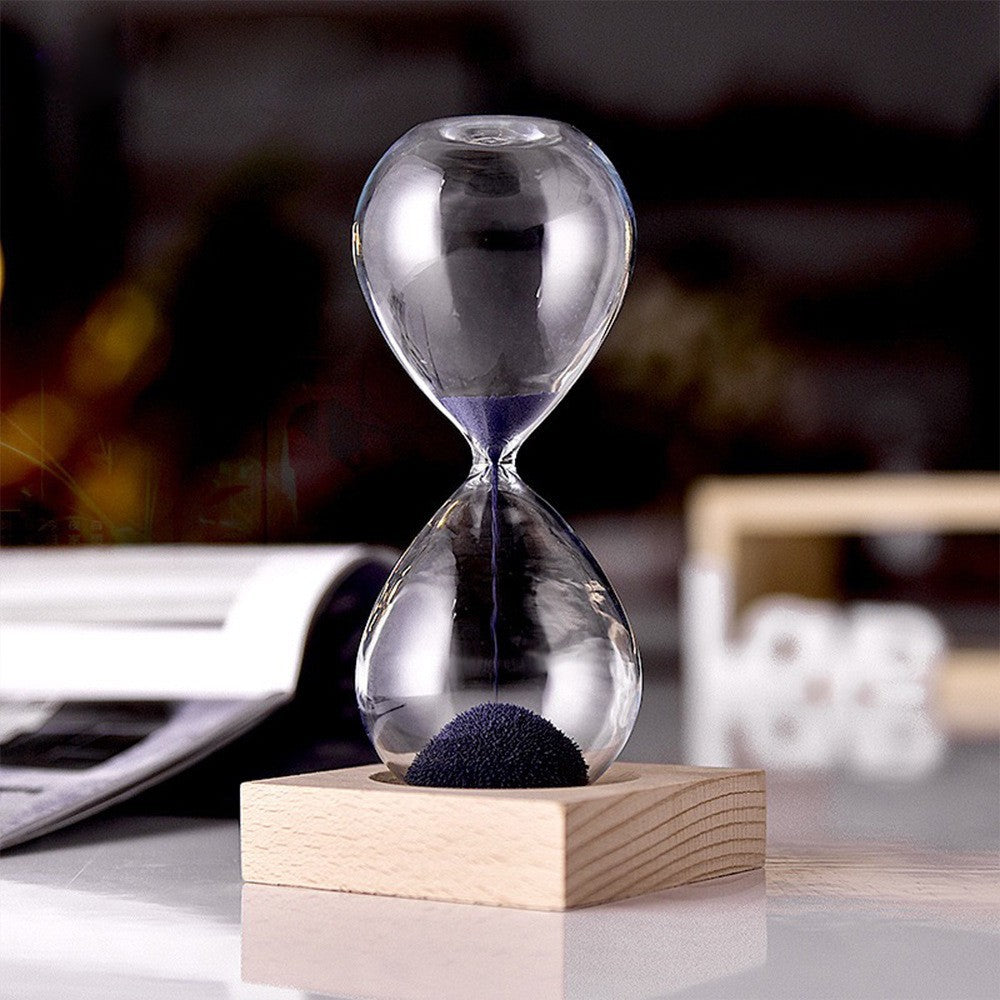 Magnetic Iron Sand Hourglass