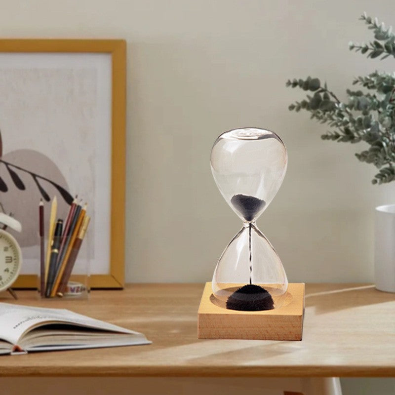 Magnetic Iron Sand Hourglass
